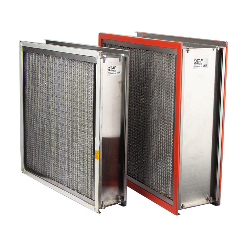 Resistant to high temperatures HEPA filter 3
