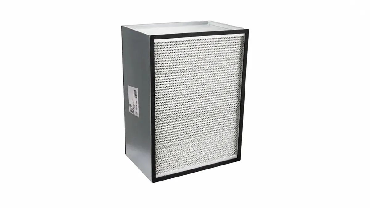 Aluminum-partition-HEPA-filter