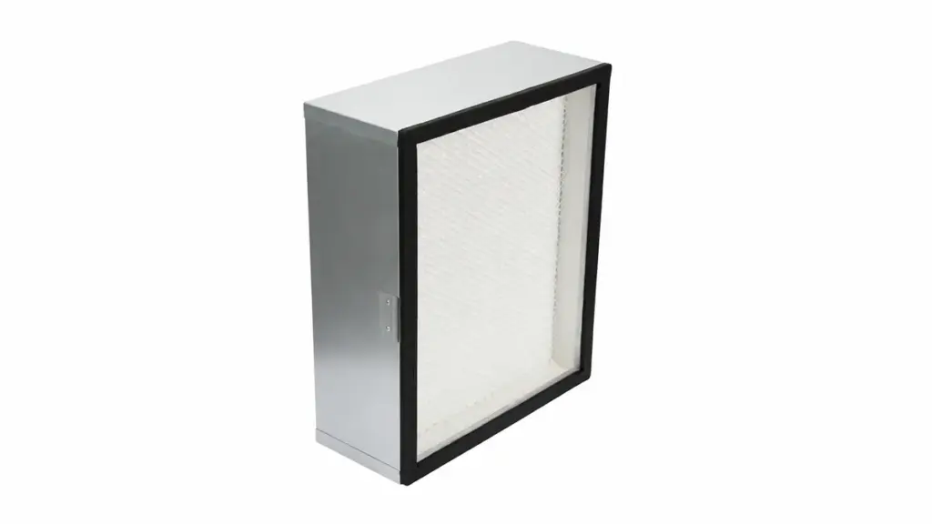 Dense pleated Hepa filter