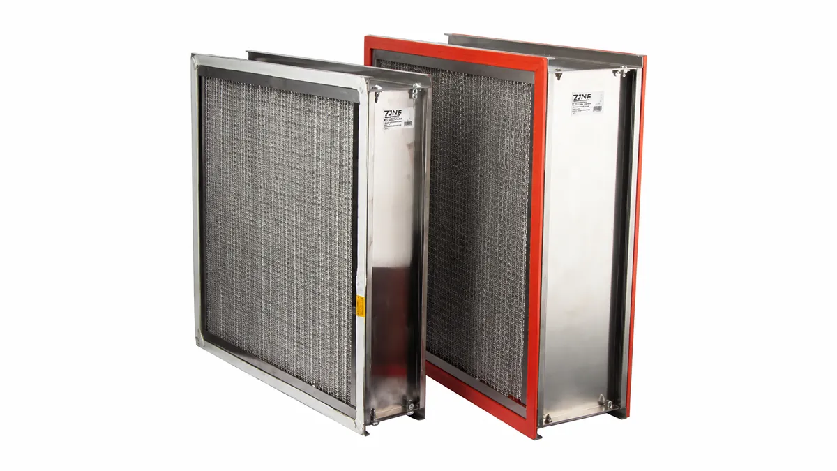 Three-HEPA-filter