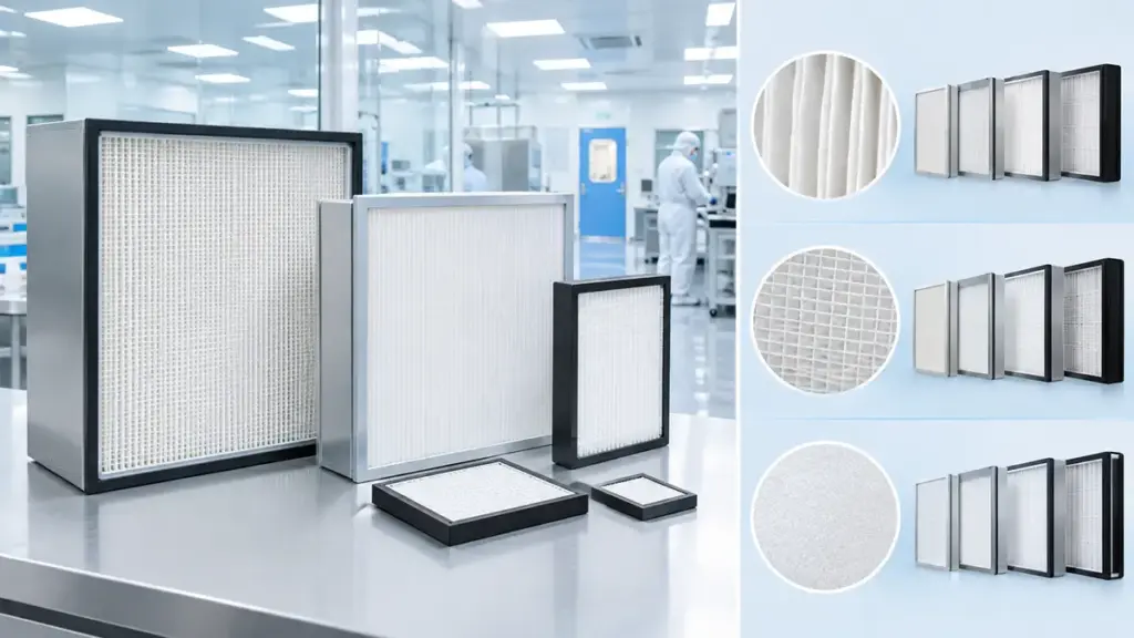 Cleanroom HEPA Filter Specification
