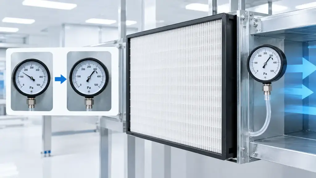 HEPA Filter Pressure Drop2